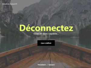 Effet Slider Perspective